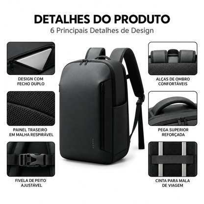 Mochila para Portátil 15.6" | 46 x 30 x 20 cm | 1 kg