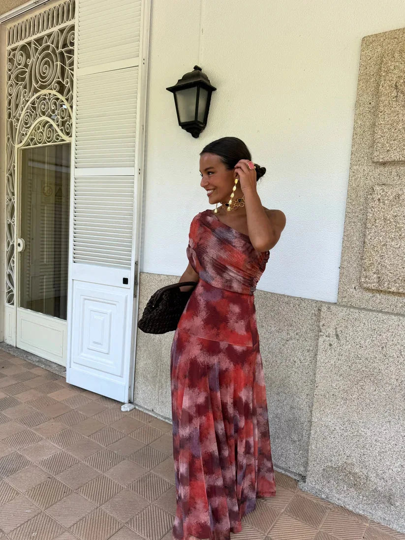 Vestido Boho Coral